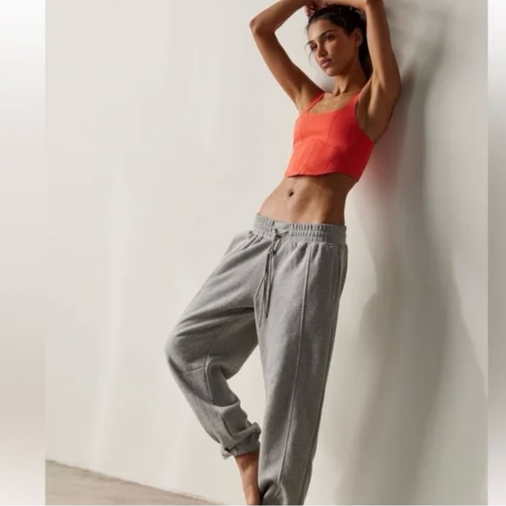 FP Movement Free People String Core Corset Crop in Flame